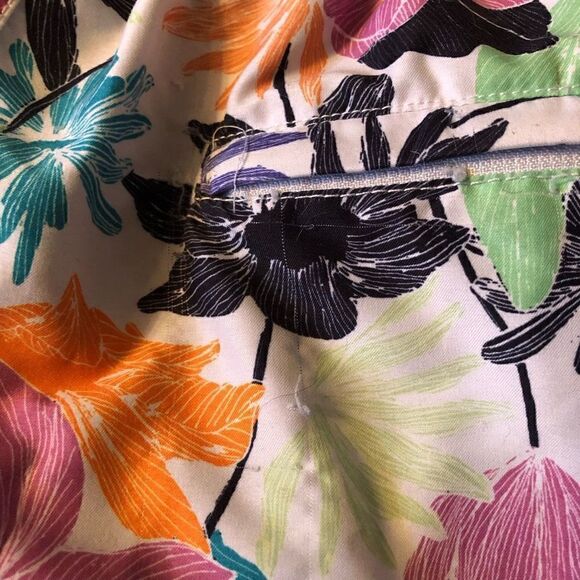 DVF x Onia Charles 7 Swim Shorts Trunks Multi Size XL *FLAWED* - Picture 6 of 9